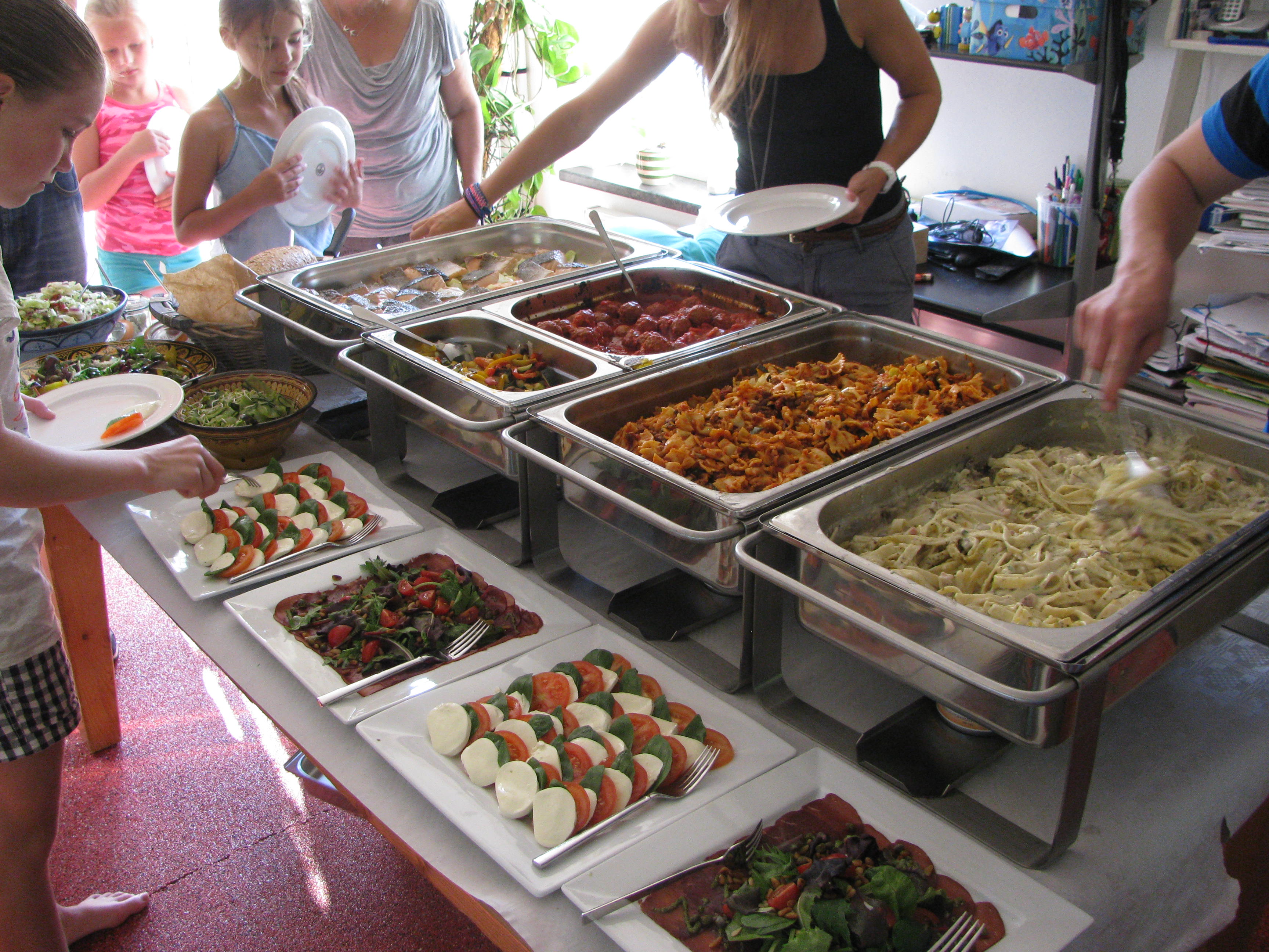 Buffet bestellen Bant